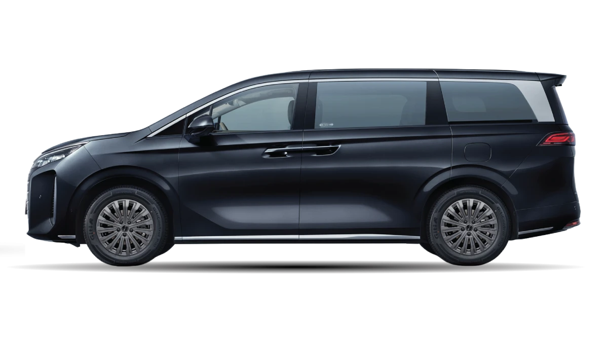BYD M9 — MPV hybrid hạng sang 7 chỗ, màu Atlantis Grey