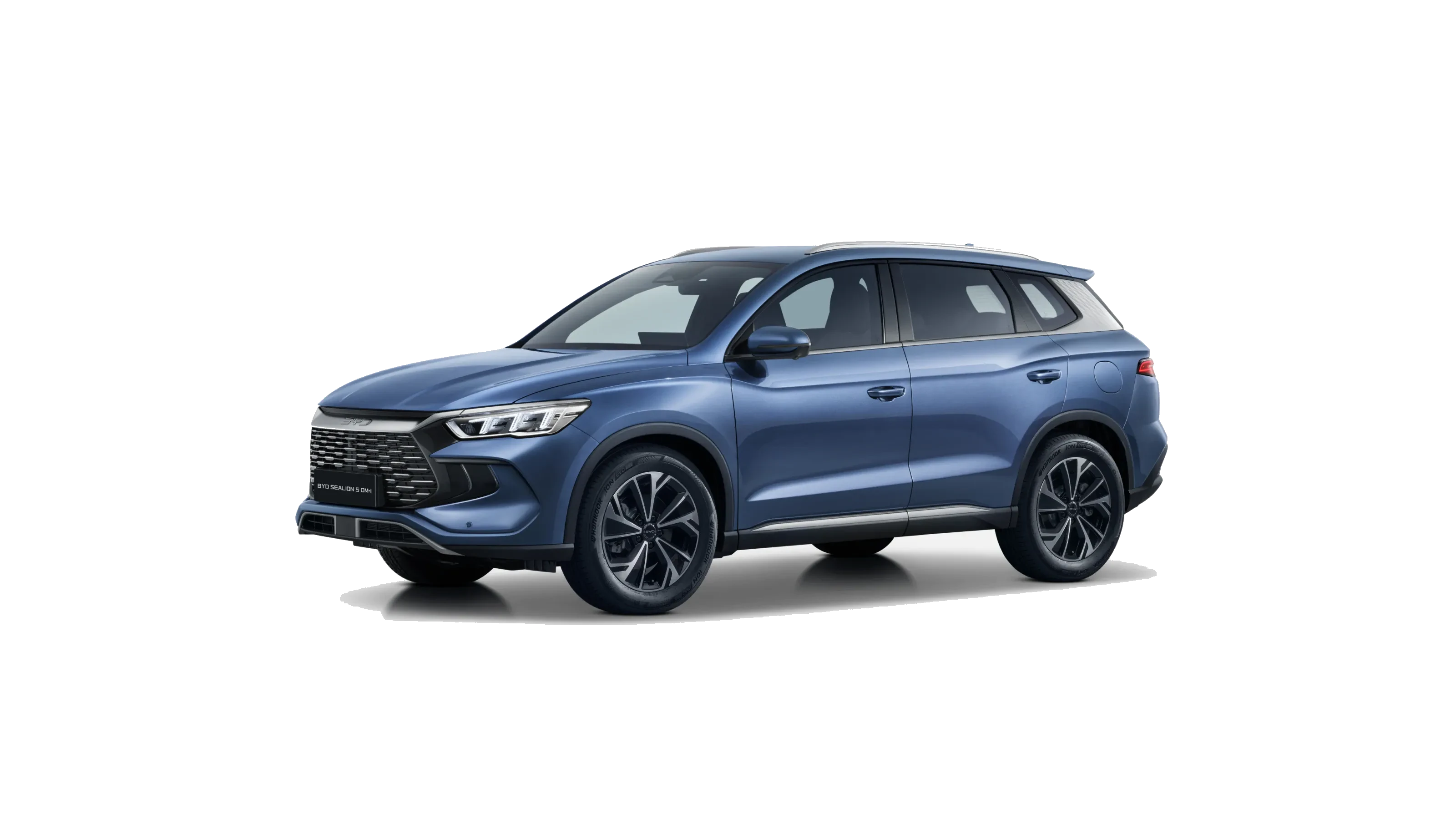 BYD Sealion 5 DM-i — SUV hybrid cắm sạc, màu Atlantis Blue