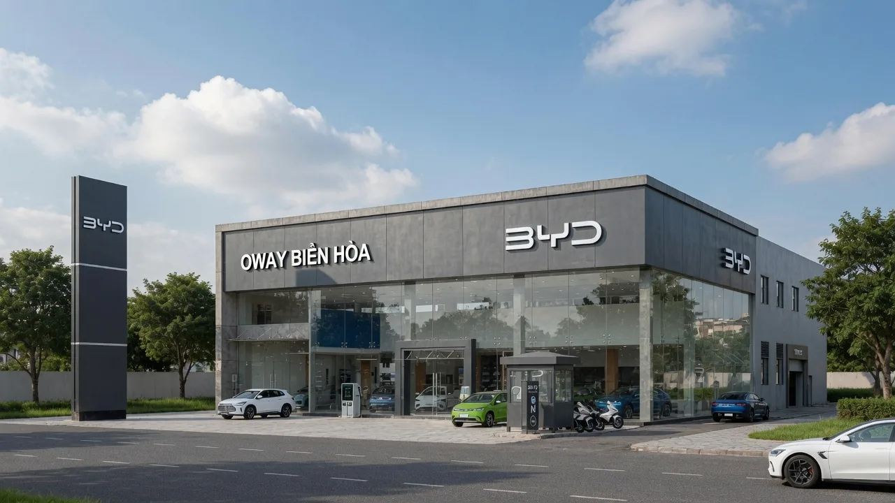 Showroom BYD OWAY BIÊN HÒA